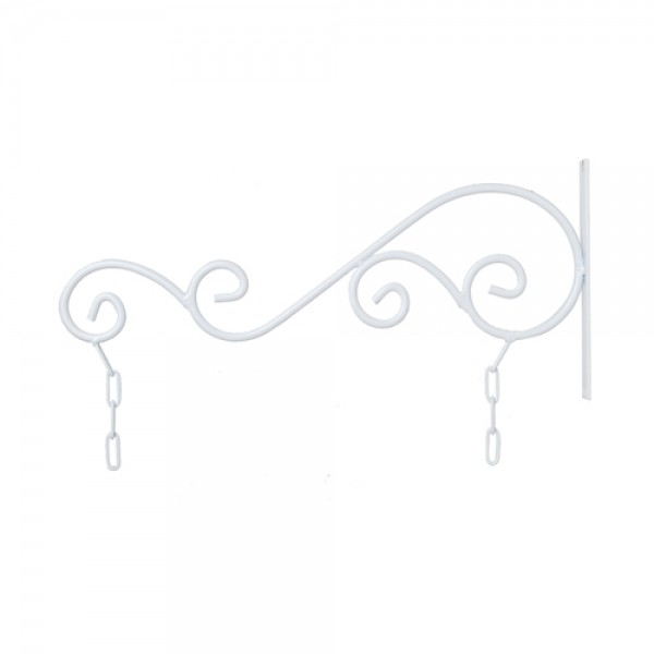 단조간판걸이 돌고래 화이트 소(400x180mm)