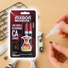 맥스본 순간접착제 하비 메이트 레드 3g