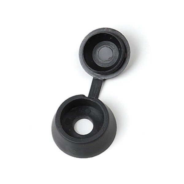대량 메가타이 PVC 볼트캡 블랙 1봉