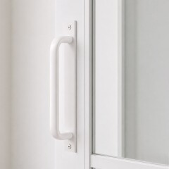 중문손잡이 베이직판 화이트 (250mm) 100개입/박스